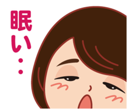 Happy life Sticker big face version. sticker #15062613