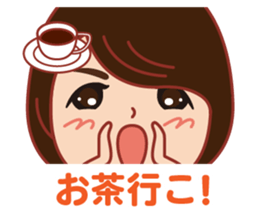 Happy life Sticker big face version. sticker #15062626