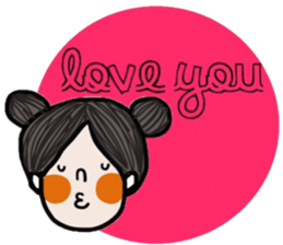 Momo in March (Eng) Let it go! sticker #15062704