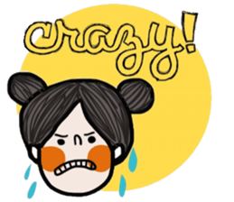 Momo in March (Eng) Let it go! sticker #15062714