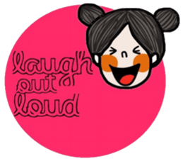 Momo in March (Eng) Let it go! sticker #15062720