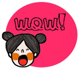 Momo in March (Eng) Let it go! sticker #15062728