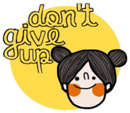 Momo in March (Eng) Let it go! sticker #15062730