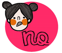 Momo in March (Eng) Let it go! sticker #15062737