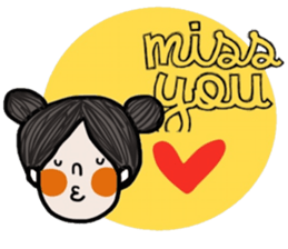 Momo in March (Eng) Let it go! sticker #15062740