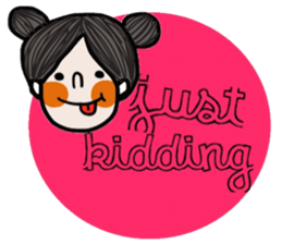 Momo in March (Eng) Let it go! sticker #15062743