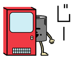 aluminum can character man reaction sticker #15062792