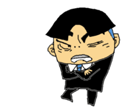 black suit kenta sticker #15062797