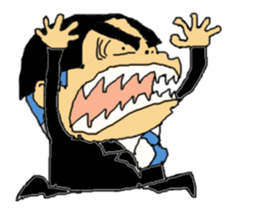 black suit kenta sticker #15062813