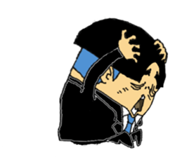 black suit kenta sticker #15062821