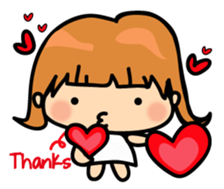 Typical girl sticker #15063021