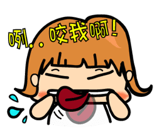 Typical girl sticker #15063023