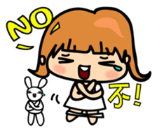 Typical girl sticker #15063028