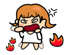 Typical girl sticker #15063030