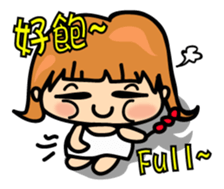 Typical girl sticker #15063033
