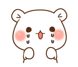 The bear which is pretty invective7 sticker #15063106