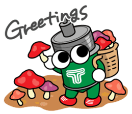 DAMPACHI & DAMPATTY English 4 sticker #15063118