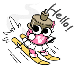 DAMPACHI & DAMPATTY English 4 sticker #15063119