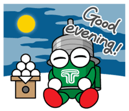 DAMPACHI & DAMPATTY English 4 sticker #15063123