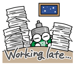 DAMPACHI & DAMPATTY English 4 sticker #15063130