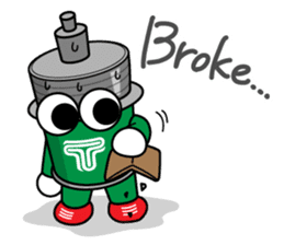 DAMPACHI & DAMPATTY English 4 sticker #15063131