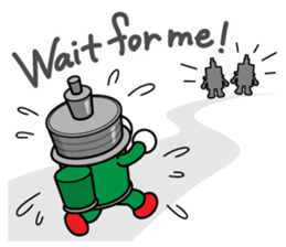 DAMPACHI & DAMPATTY English 4 sticker #15063135