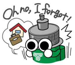 DAMPACHI & DAMPATTY English 4 sticker #15063136