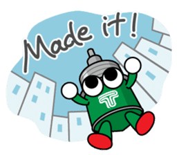 DAMPACHI & DAMPATTY English 4 sticker #15063137