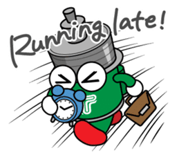 DAMPACHI & DAMPATTY English 4 sticker #15063139