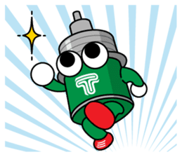 DAMPACHI & DAMPATTY English 4 sticker #15063140