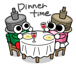 DAMPACHI & DAMPATTY English 4 sticker #15063146