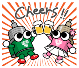 DAMPACHI & DAMPATTY English 4 sticker #15063147