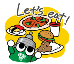 DAMPACHI & DAMPATTY English 4 sticker #15063154