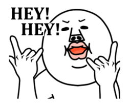 An annoying man It moves.HAPPY sticker #15063820