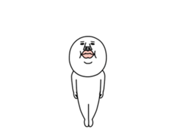 An annoying man It moves.HAPPY sticker #15063838