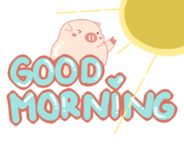 My Cute Lovely Pig The Opening Words sticker #15064389