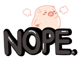 My Cute Lovely Pig The Opening Words sticker #15064391
