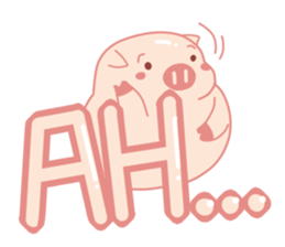 My Cute Lovely Pig The Opening Words sticker #15064398