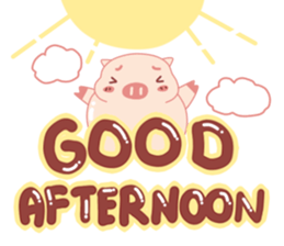 My Cute Lovely Pig The Opening Words sticker #15064400