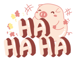 My Cute Lovely Pig The Opening Words sticker #15064401