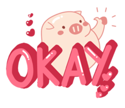 My Cute Lovely Pig The Opening Words sticker #15064402