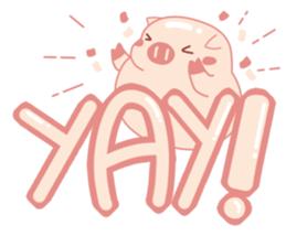 My Cute Lovely Pig The Opening Words sticker #15064405