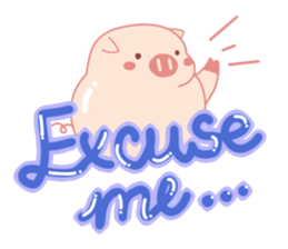 My Cute Lovely Pig The Opening Words sticker #15064411