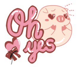 My Cute Lovely Pig The Opening Words sticker #15064415