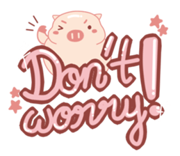 My Cute Lovely Pig The Opening Words sticker #15064418