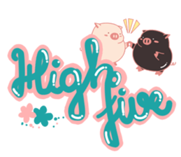 My Cute Lovely Pig The Opening Words sticker #15064421