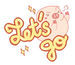 My Cute Lovely Pig The Opening Words sticker #15064424