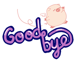 My Cute Lovely Pig The Opening Words sticker #15064426