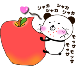 kumasuke of panda 3 yokutukau sticker #15064540