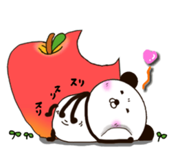 kumasuke of panda 3 yokutukau sticker #15064541